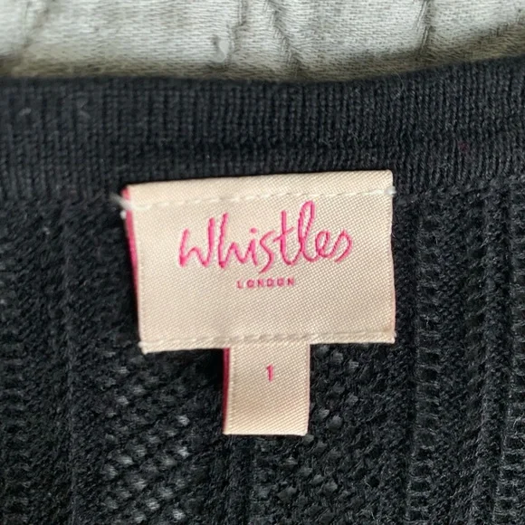 Whistles London short sleeve knit top - Picture 3 of 3